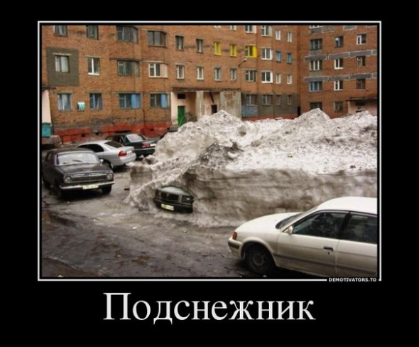 Собянин вздумал запретить москвичам чистить машины от снега?